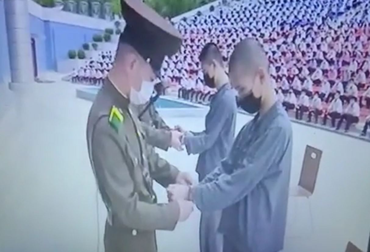 [SAND Exclusive: Video Shows Public Trial in Pyongyang] 썸네일